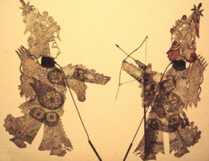Chinese Shadow Theater Figures