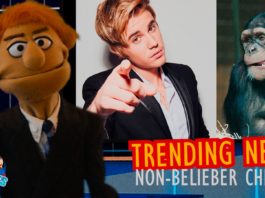 Trending News: Non-Belieber Chimps!